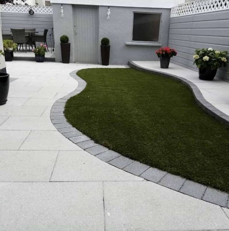 garden before and after