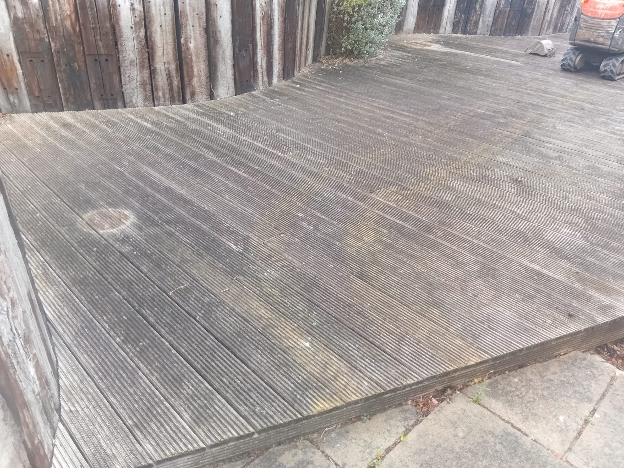 garden excavation and ground prep