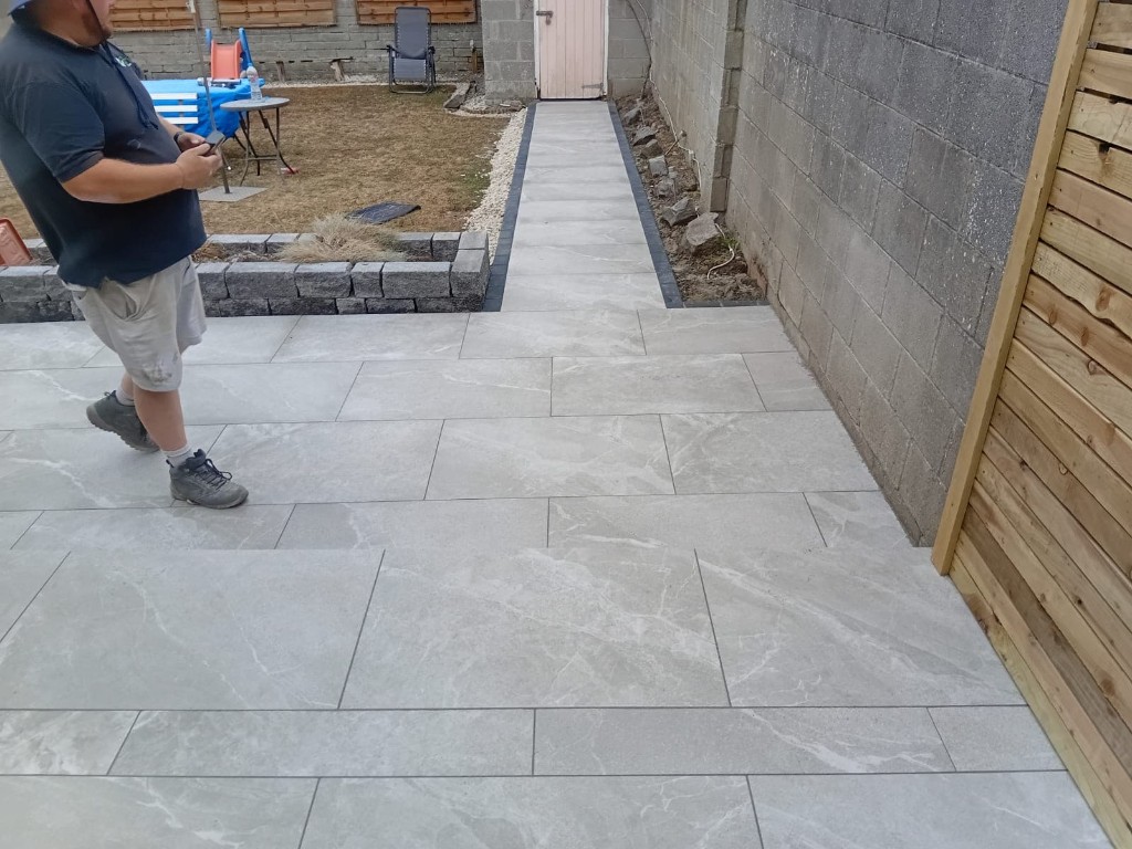paving and landscaping