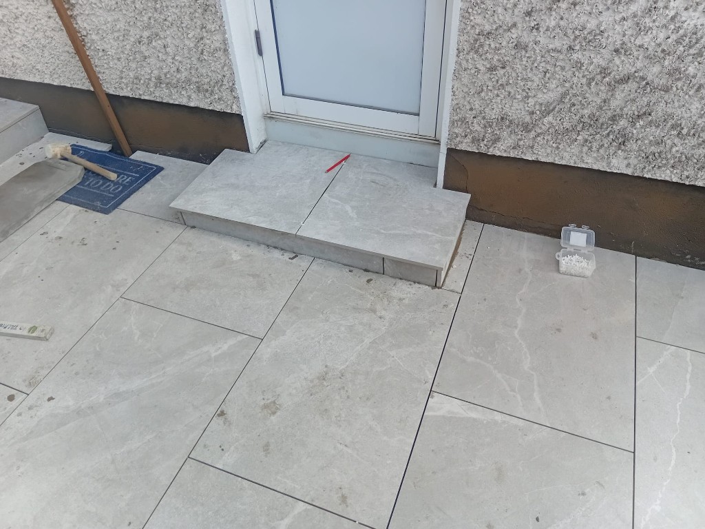 garden pathway installation