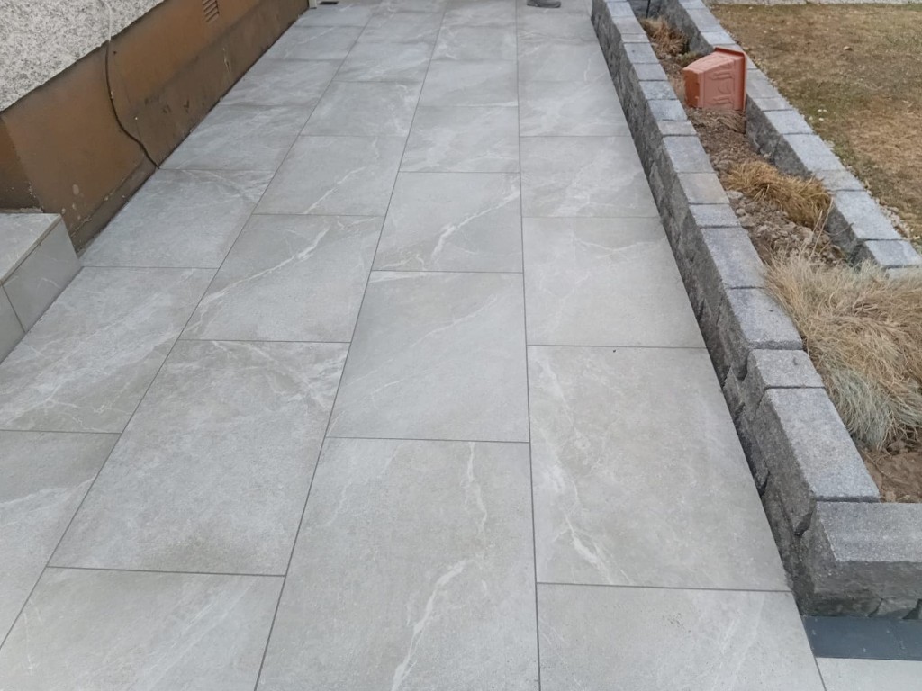 paving installation complete