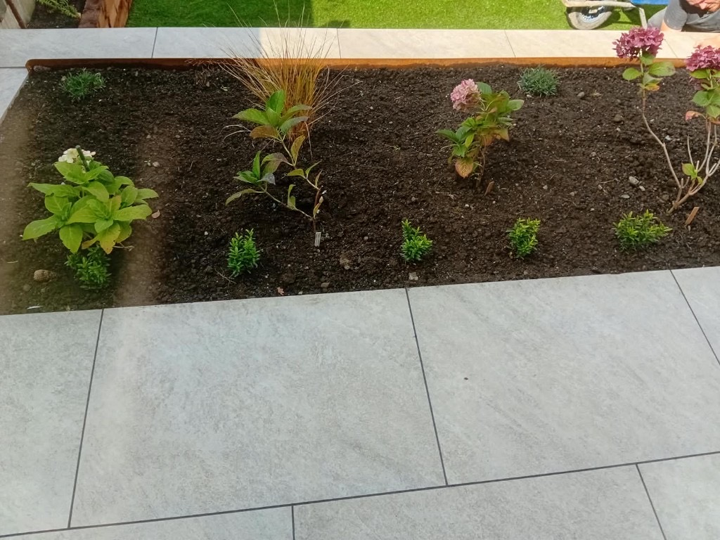 flower beds